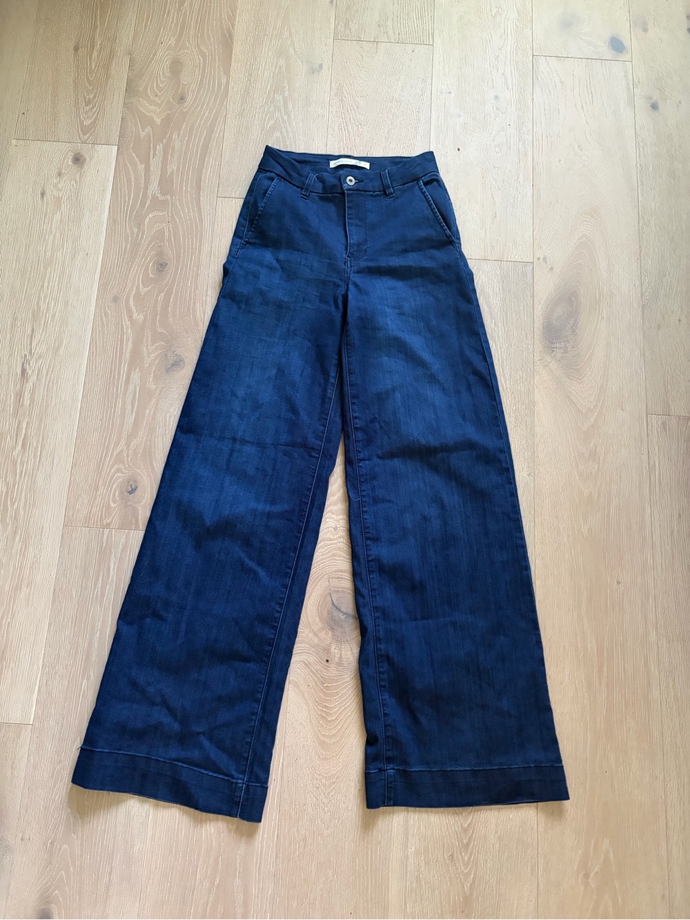 Altar'd State Dark Blue Wide-Leg Jeans
